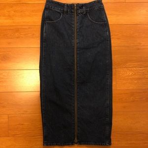 Madewell Denim Pencil Skirt